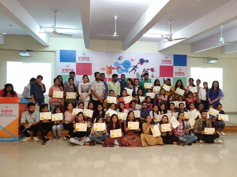 IIP one week fashion photography workshop at Vidya Institute of fashion Technology, Meerut
